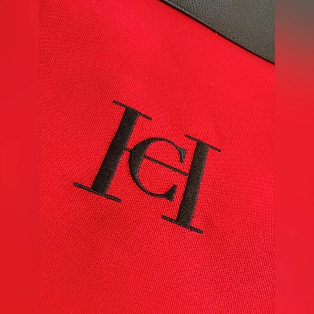 Carolina Herrera Good Girl XL Tote Bag Red & Black NWOT - Picture 8 of 11